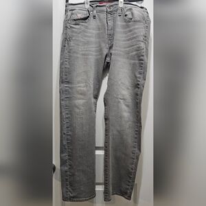 Guess Men's Classic Gray Straight Jeans